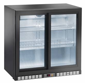 Amitek Doppio espositore back bar refrigerato per bibite AK200BBS