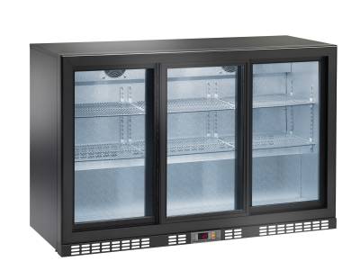 Amitek Triplo espositore back bar refrigerato per bibite AK300BBS