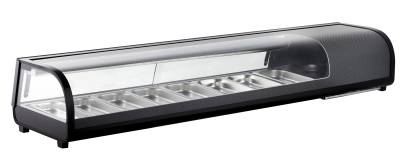 Amitek Espositore refrigerato per Sushi 8 bacinelle AK813VSB