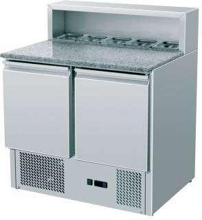 Amitek Saladette refrigerate statiche pizzeria 5 x GN1/6 - Amitek - AK900P