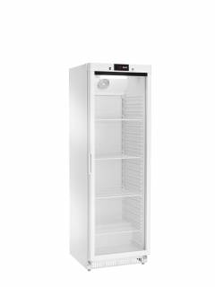 Amitek Espositore refrigerato statico digitale con porta a vetri AKD400FG