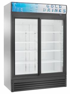 Amitek Espositore refrigerato ventilato per bibite e porte scorrevoli AKP900TNS