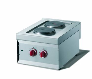 CookTek Cucina elettrica 2 piastre