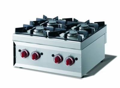 CookTek Cucina gas 4 fuochi