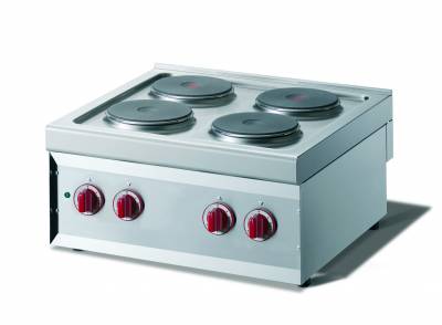 CookTek Cucina elettrica 4 piastre