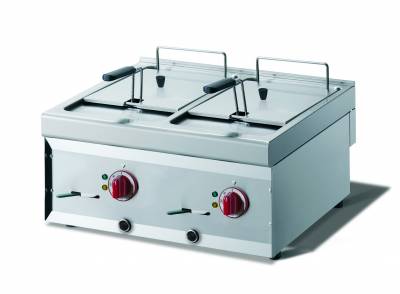 CookTek Friggitrice elettrica 2 vasche