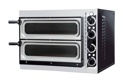 Prismafood forno elettrico meccanico doppia camera Basic 2/40 vetro