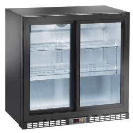 Amitek Doppio espositore back bar refrigerato per bibite AK200BBS