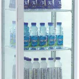 Amitek Espositore refrigerato per bibite 4 ripiani AK280EB