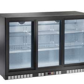 Amitek Triplo espositore back bar refrigerato per bibite AK300BBS