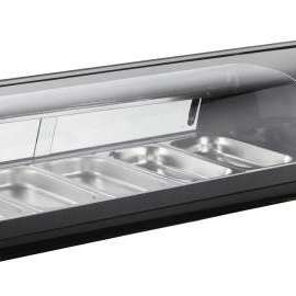 Amitek Espositore refrigerato per Sushi 5 bacinelle AK513VSB