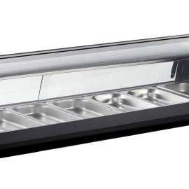 Amitek Espositore refrigerato per Sushi 8 bacinelle AK813VSB