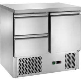 Amitek Saladette refrigerate statiche con 2 cassetti - AK901-2D