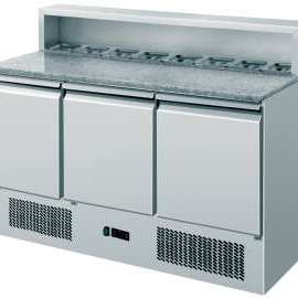 Amitek Saladette refrigerate statiche pizzeria 8 x GN1/6 - Amitek - AK903P