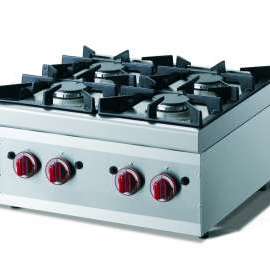 CookTek Cucina gas 4 fuochi