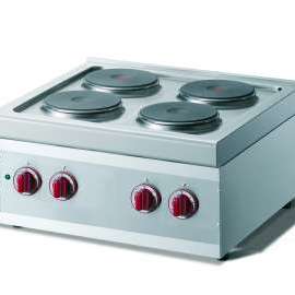 CookTek Cucina elettrica 4 piastre