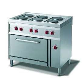 CookTek Cucina elettrica 6 piastre forno convezione elettrico gn 1/1